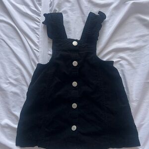 GAP Black Corduroy Kids Overalls